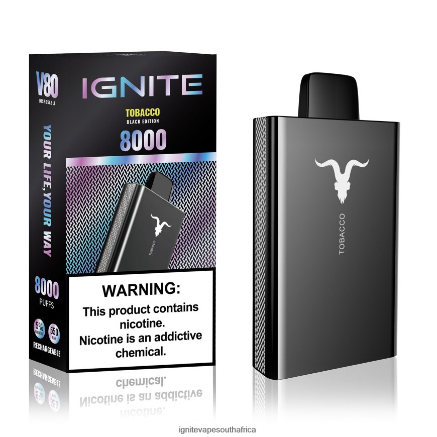 IGNITE Vape Reviews - IGNITE V80 Vape Pen 6L6BR23 Tobacco