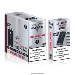IGNITE Puff Price - IGNITE V150 Vape Pen 5-Pack 6L6BR290 Sour Raspberry