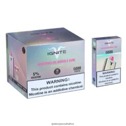 IGNITE Puff Price - IGNITE V50 Vape Pen 10-Pack 6L6BR2150 Watermelon Bubble Gum