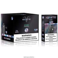 IGNITE Puff Price - IGNITE V80 Vape Pen 10-Pack 6L6BR260 Icy Mint