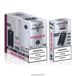 IGNITE Vape Disposable - IGNITE V150 Vape Pen 5-Pack 6L6BR294 Watermelon Ice