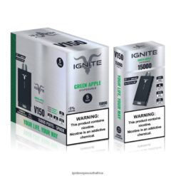 IGNITE Vape Price - IGNITE V150 Vape Pen 5-Pack 6L6BR285 Green Apple