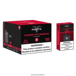 IGNITE Vape Price - IGNITE V60 Vape Pen 10-Pack 6L6BR225 Strawberry Apple Watermelon