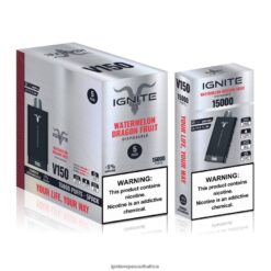 IGNITE Vape Reviews - IGNITE V150 Vape Pen 5-Pack 6L6BR293 Watermelon Dragon Fruit