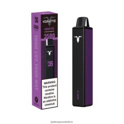 IGNITE Vape Reviews - IGNITE V35 Vape Pen 6L6BR2133 Grape Ice