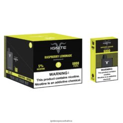 IGNITE Vape Reviews - IGNITE V60 Vape Pen 10-Pack 6L6BR223 Raspberry Lemonade