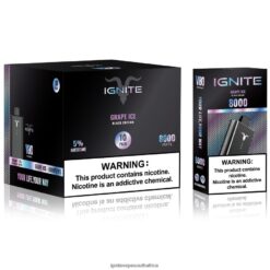 IGNITE Vape Shop - IGNITE V80 Vape Pen 10-Pack 6L6BR257 Grape Ice