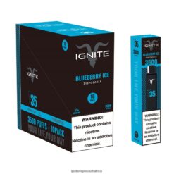 IGNITE Vape Store - IGNITE V35 Vape Pen 10-Pack 6L6BR2119 Blueberry Ice