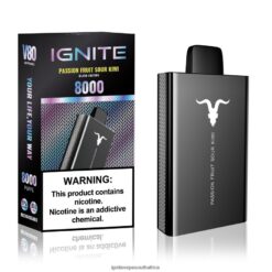 IGNITE Vape Store - IGNITE V80 Vape Pen 6L6BR249 Passion Fruit Sour Kiwi