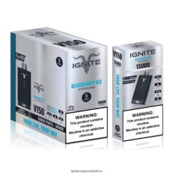 IGNITE Vapes South Africa - IGNITE V150 Vape Pen 5-Pack 6L6BR282 Blueberry Ice