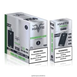 IGNITE Vapes South Africa - IGNITE V150 Vape Pen 5-Pack 6L6BR292 Strawberry Kiwi